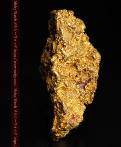 8.19gの複雑で多彩な表面の縦長の自然金-G0447-8