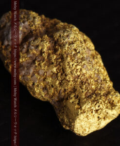 2.03gのお茶目な石英のワンポイントが面白い自然金-G0449-7