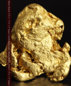 2.00gの蛸のような形をしている自然金-G0451-2