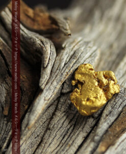 2.00gの蛸のような形をしている自然金-G0451-4