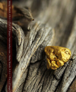 2.44gのおにぎりのようなコロコロした形の自然金-G0452-2