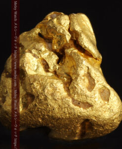 2.44gのおにぎりのようなコロコロした形の自然金-G0452-4