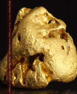 2.44gのおにぎりのようなコロコロした形の自然金-G0452-5