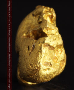 2.44gのおにぎりのようなコロコロした形の自然金-G0452-6