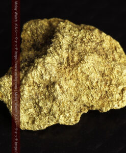 1.31gの細かな粒子の集まりのように見える自然金-Ｇ0453-11