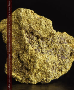 1.31gの細かな粒子の集まりのように見える自然金-Ｇ0453-3