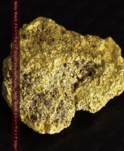 1.31gの細かな粒子の集まりのように見える自然金-Ｇ0453-7