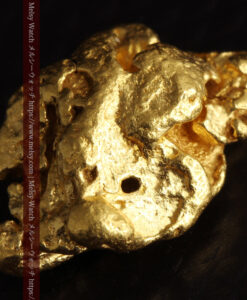 3.54gの複雑な凹凸ある形の綺麗な色合いの自然金-G0454-11