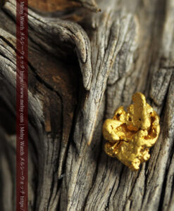 3.54gの複雑な凹凸ある形の綺麗な色合いの自然金-G0454-2