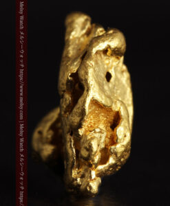 3.54gの複雑な凹凸ある形の綺麗な色合いの自然金-G0454-7