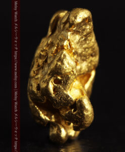 3.54gの複雑な凹凸ある形の綺麗な色合いの自然金-G0454-8