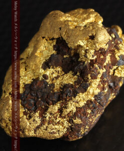 27.76gの鉄などを含む野趣あふれる大粒の自然金-Ｇ0456-13