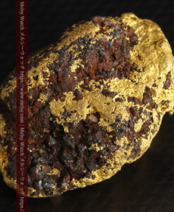 27.76gの鉄などを含む野趣あふれる大粒の自然金-Ｇ0456-15