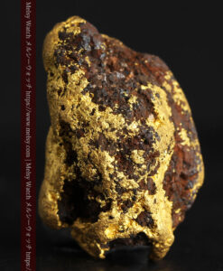 27.76gの鉄などを含む野趣あふれる大粒の自然金-Ｇ0456-3