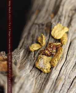 3.83gの個性ある形の自然金7点セット-Ｇ0457-2