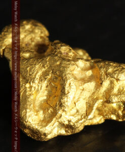 1.60gの小粒で詰まった形をしている自然金-G0459-11