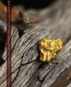 1.60gの小粒で詰まった形をしている自然金-G0459-5