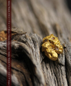 3.27gの岩礁のカメノテのような形の自然金-G0461-3