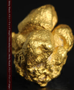 3.27gの岩礁のカメノテのような形の自然金-G0461-4