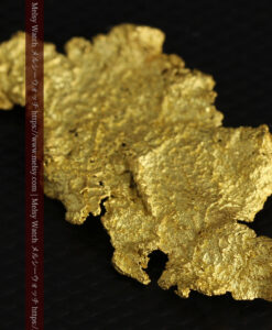 5.0gの非常に珍しい大きなサイズの薄片金・自然金-G0471-6