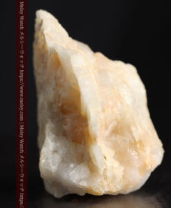 23.9gの大きな石英に食い込まれている自然金-G0472-3