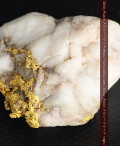 34.1gの大きな自然金から湧き出すような自然金-G0473-10