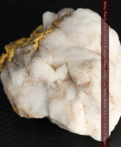 34.1gの大きな自然金から湧き出すような自然金-G0473-11