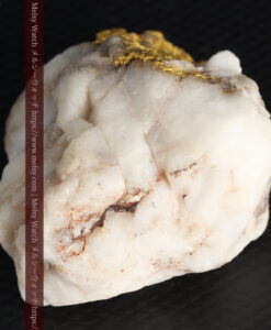 34.1gの大きな自然金から湧き出すような自然金-G0473-12