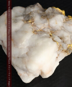 34.1gの大きな自然金から湧き出すような自然金-G0473-16