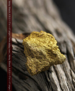 11.8gの粒子状になった表面の綺麗な大きな自然金-G0475-15