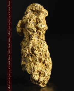 8.4gの石英の粒などインクルージョンの面白い自然金-G0476-3