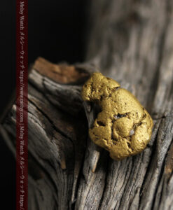 12.71gの濃淡な色合いでしっかりと詰まった自然金-G0479-13