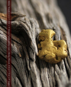 12.71gの濃淡な色合いでしっかりと詰まった自然金-G0479-15