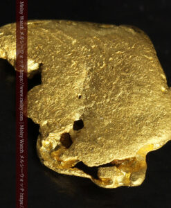 2.83gの演劇の仮面のような形の自然金-G0482-10