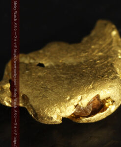 2.83gの演劇の仮面のような形の自然金-G0482-11