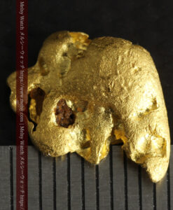 2.83gの演劇の仮面のような形の自然金-G0482-17