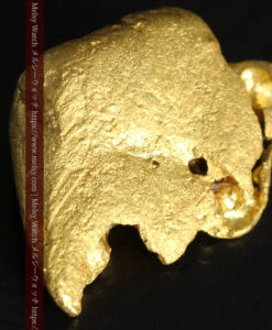 2.83gの演劇の仮面のような形の自然金-G0482-9