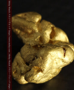 3.5gの愛嬌のある丸みに特徴がある自然金-G0483-13