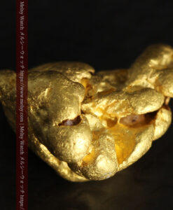 3.5gの愛嬌のある丸みに特徴がある自然金-G0483-14