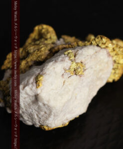 6.54gの石英との絡み方に味のある自然金-G0486-8