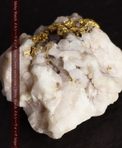 4.31gの細かな石英の連なりと特徴ある並びの自然金-G0487-11