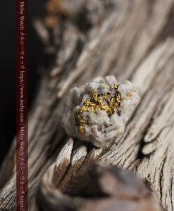 4.31gの細かな石英の連なりと特徴ある並びの自然金-G0487-2