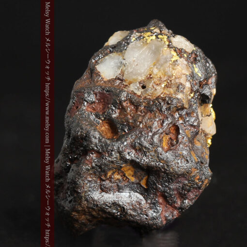 5.52gの色味や構成など特徴ある自然金-G0489-1