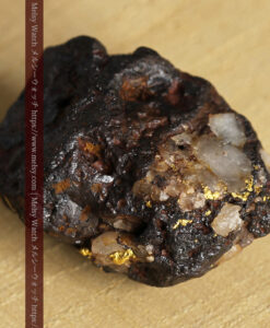 5.52gの色味や構成など特徴ある自然金-G0489-5