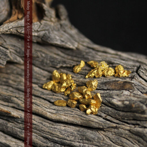 2.04gの小粒で粒ぞろいの綺麗な自然金-G0491-1