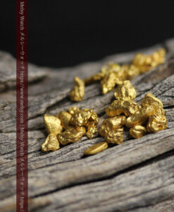 2.04gの小粒で粒ぞろいの綺麗な自然金-G0491-2