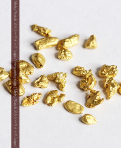 2.04gの小粒で粒ぞろいの綺麗な自然金-G0491-6