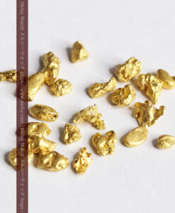 2.04gの小粒で粒ぞろいの綺麗な自然金-G0491-7