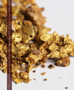 4.03gの砂金から小粒サイズまでの個人採掘家の自然金
