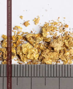 3.83gの砂金から小粒サイズまでの個人採掘家の自然金-G0494-10